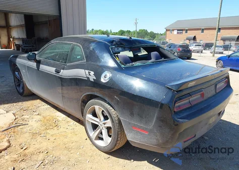 2018 Dodge Challenger R/T из США, поврежденный, VIN 2C3CDZBT8JH223319